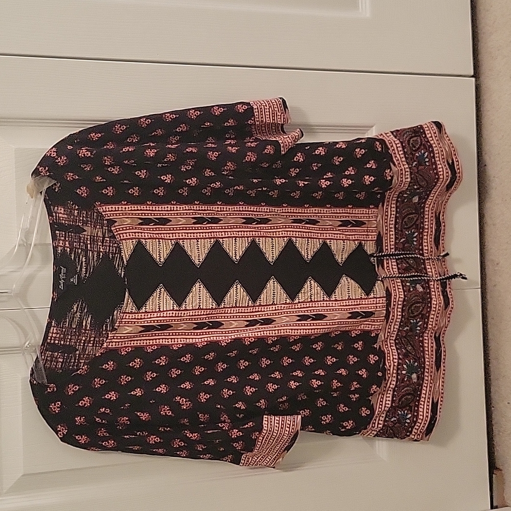 Lucky Brand drop tie waist